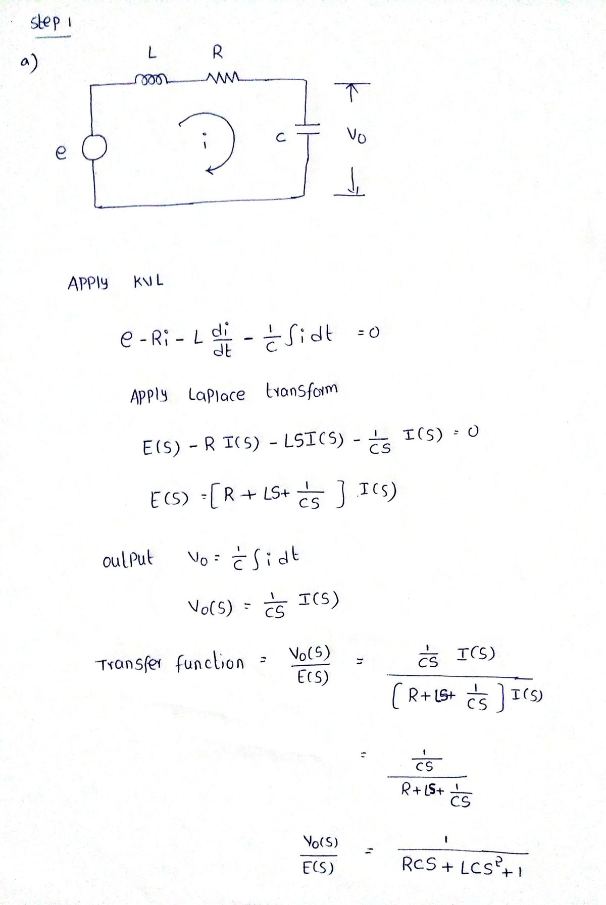 Electrical Engineering homework question answer, step 1, image 1